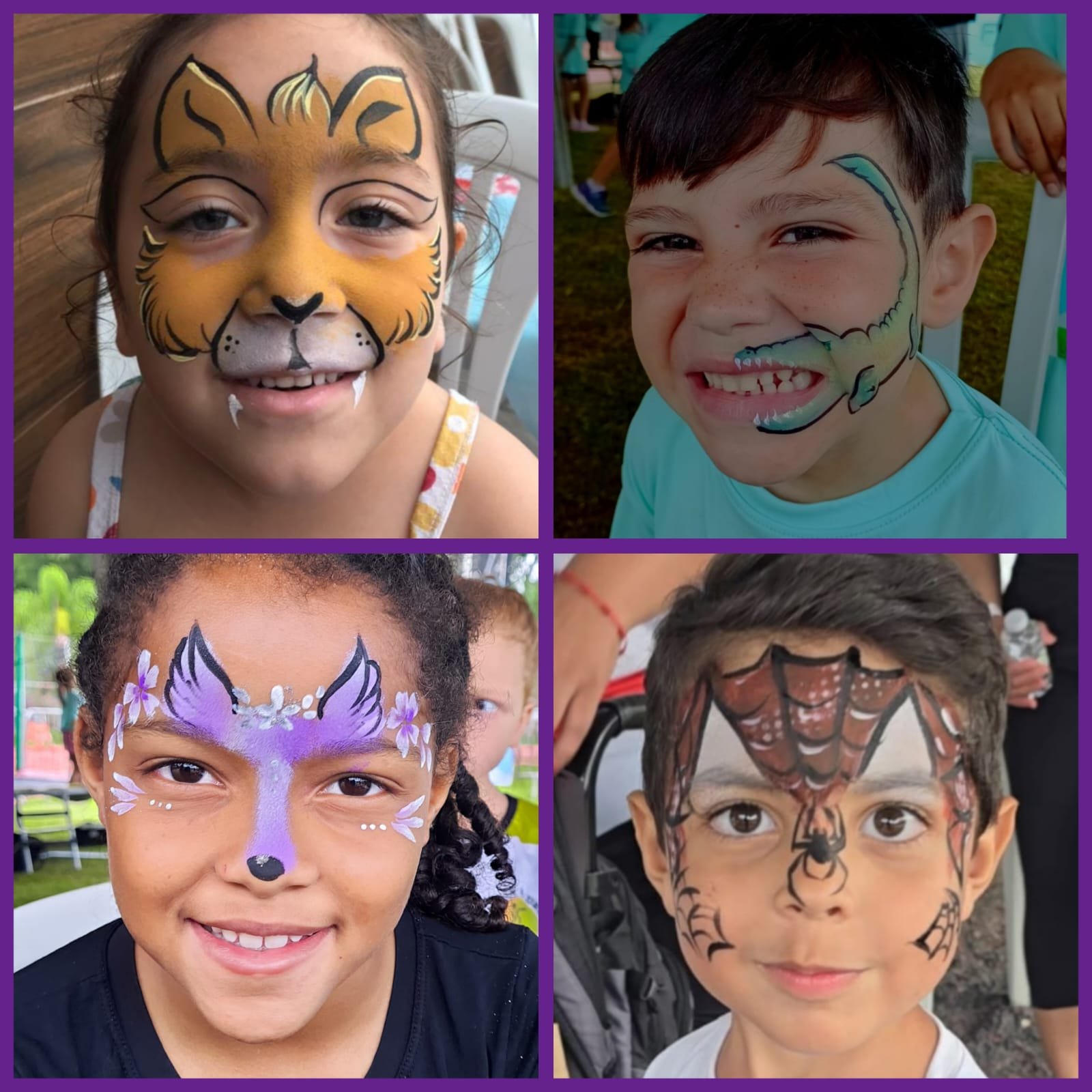 pintura facial toca do panda recreação pintura facial